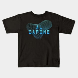 Geometric Line Al Capone Kids T-Shirt